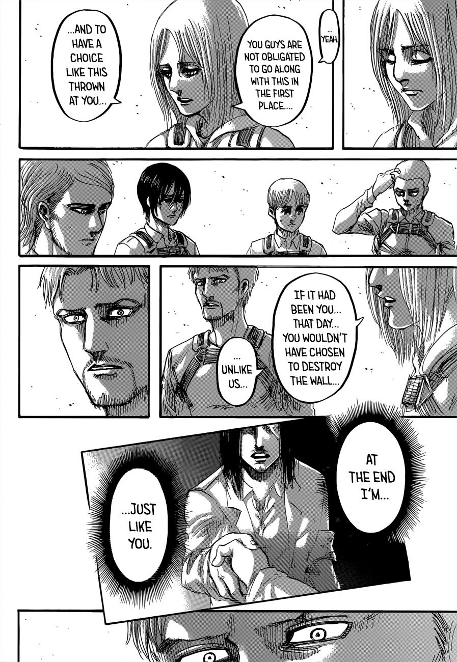 Attack on Titan manga, chapter 128, page 9 of 46