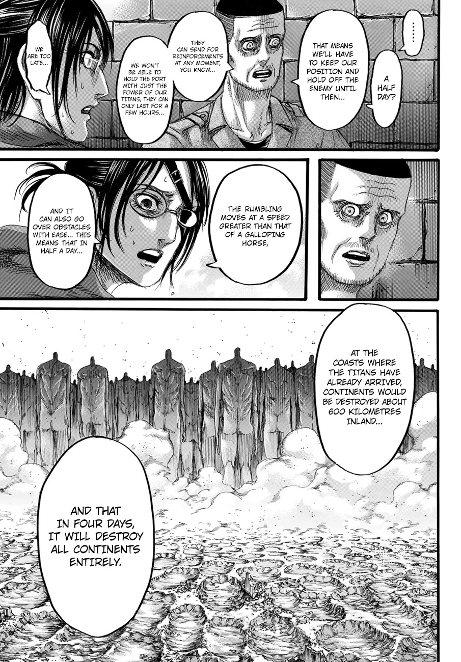 Attack on Titan manga, chapter 129, page 5 of 45