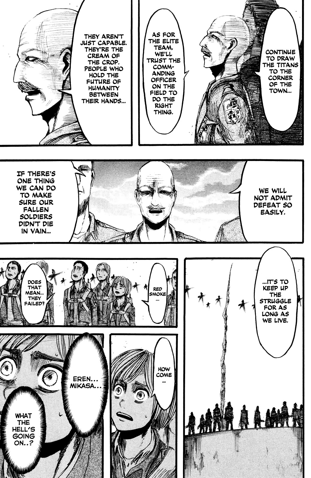 Attack on Titan manga, chapter 13, page 11 of 43