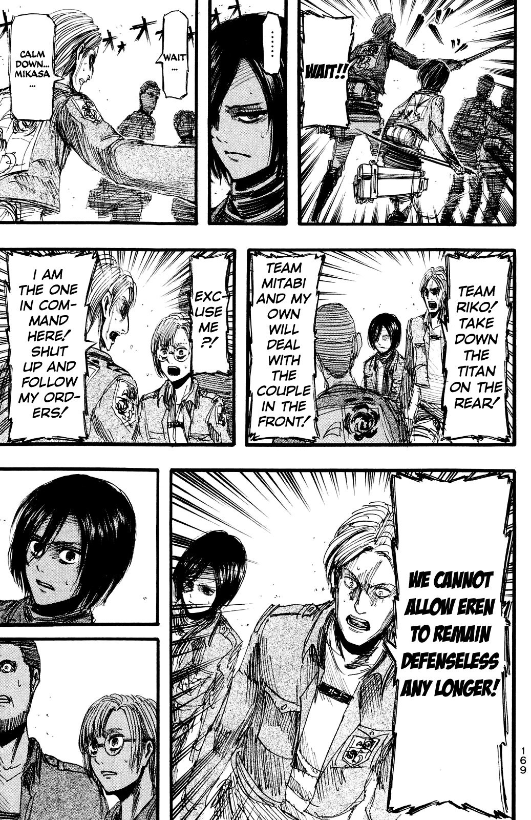 Attack on Titan manga, chapter 13, page 13 of 43