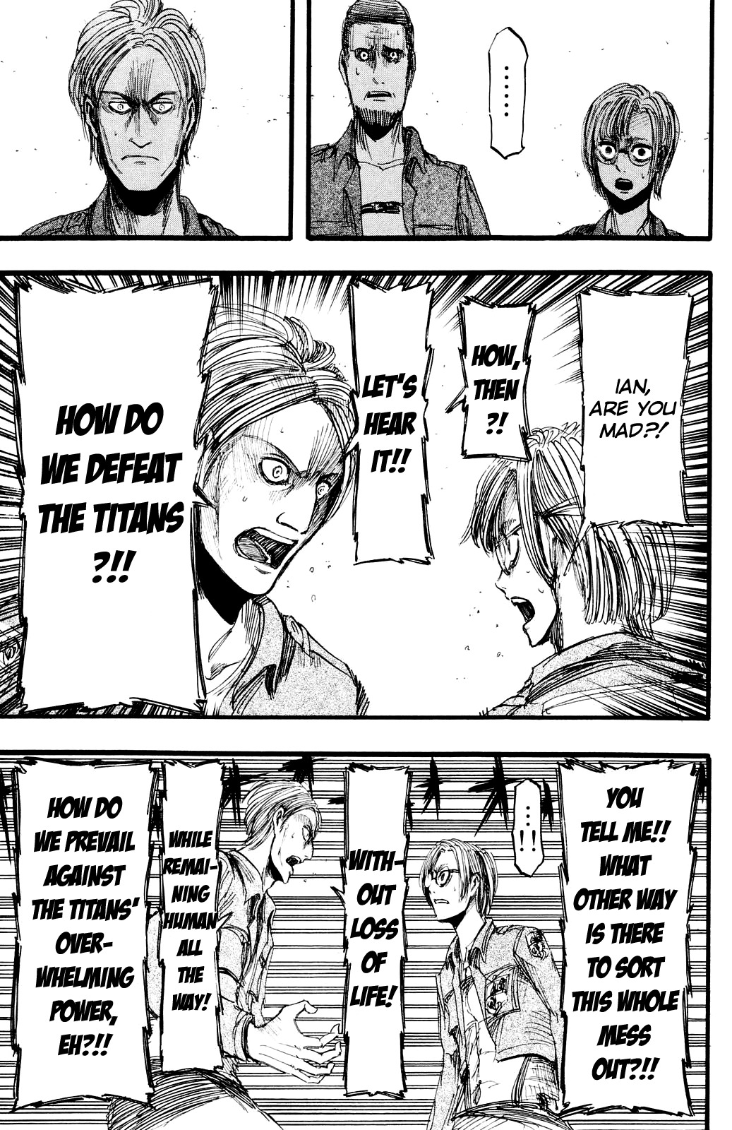 Attack on Titan manga, chapter 13, page 15 of 43