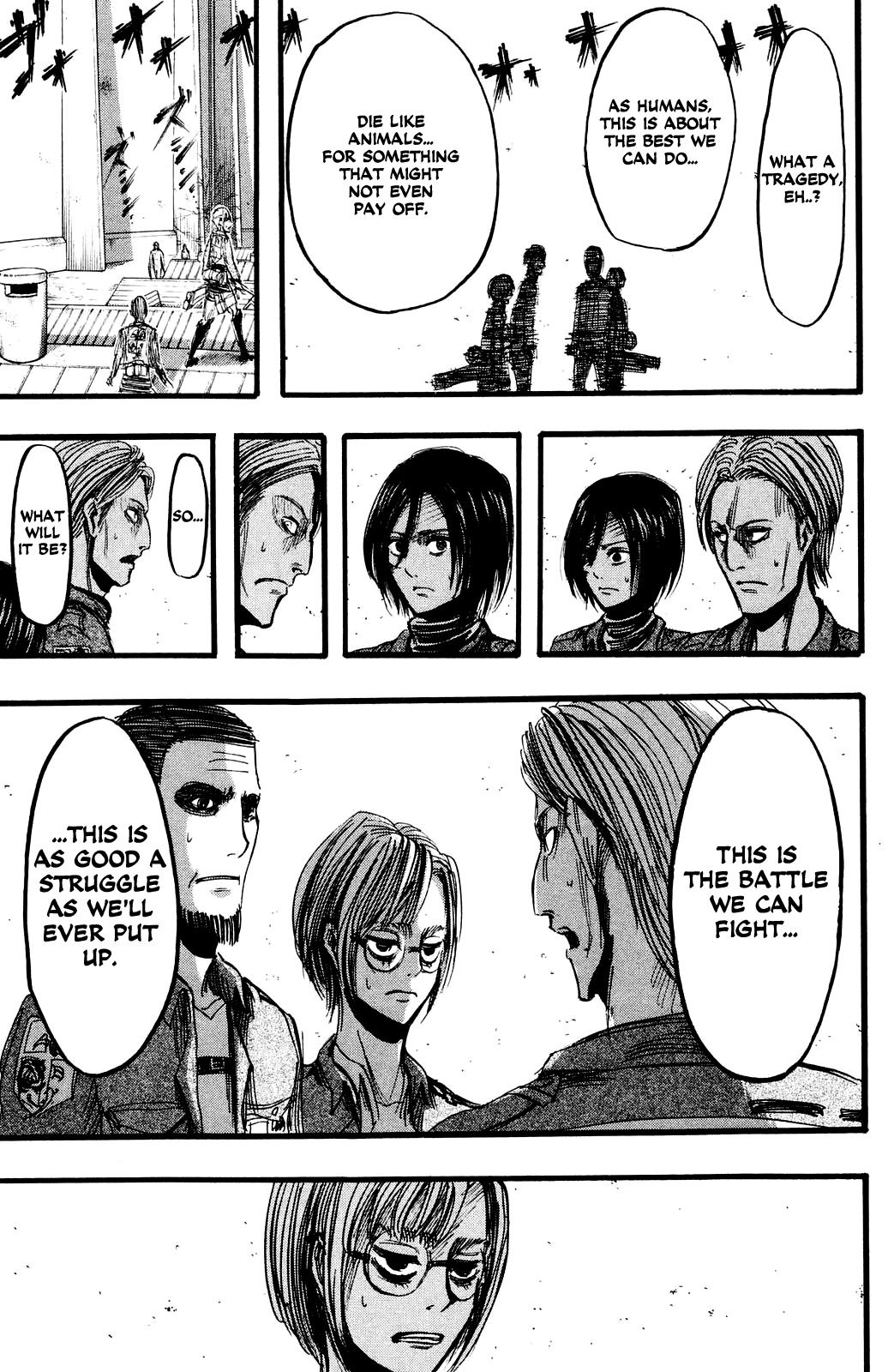 Attack on Titan manga, chapter 13, page 17 of 43