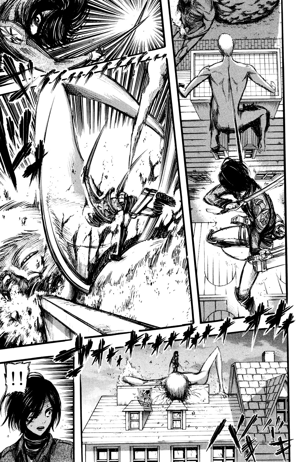 Attack on Titan manga, chapter 13, page 27 of 43