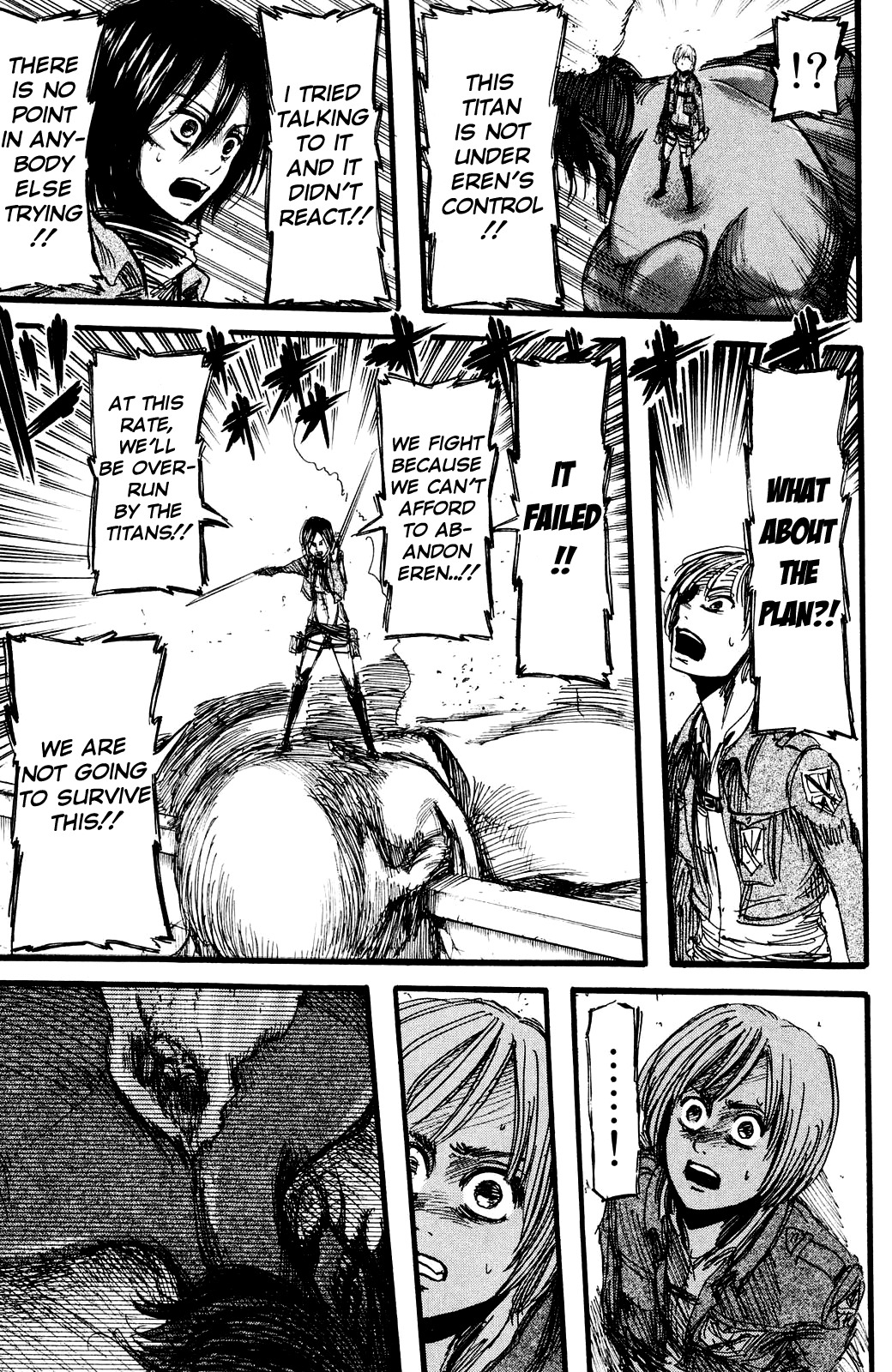 Attack on Titan manga, chapter 13, page 29 of 43