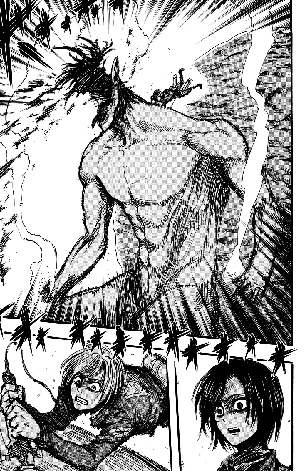 Attack on Titan manga, chapter 13, page 35 of 43