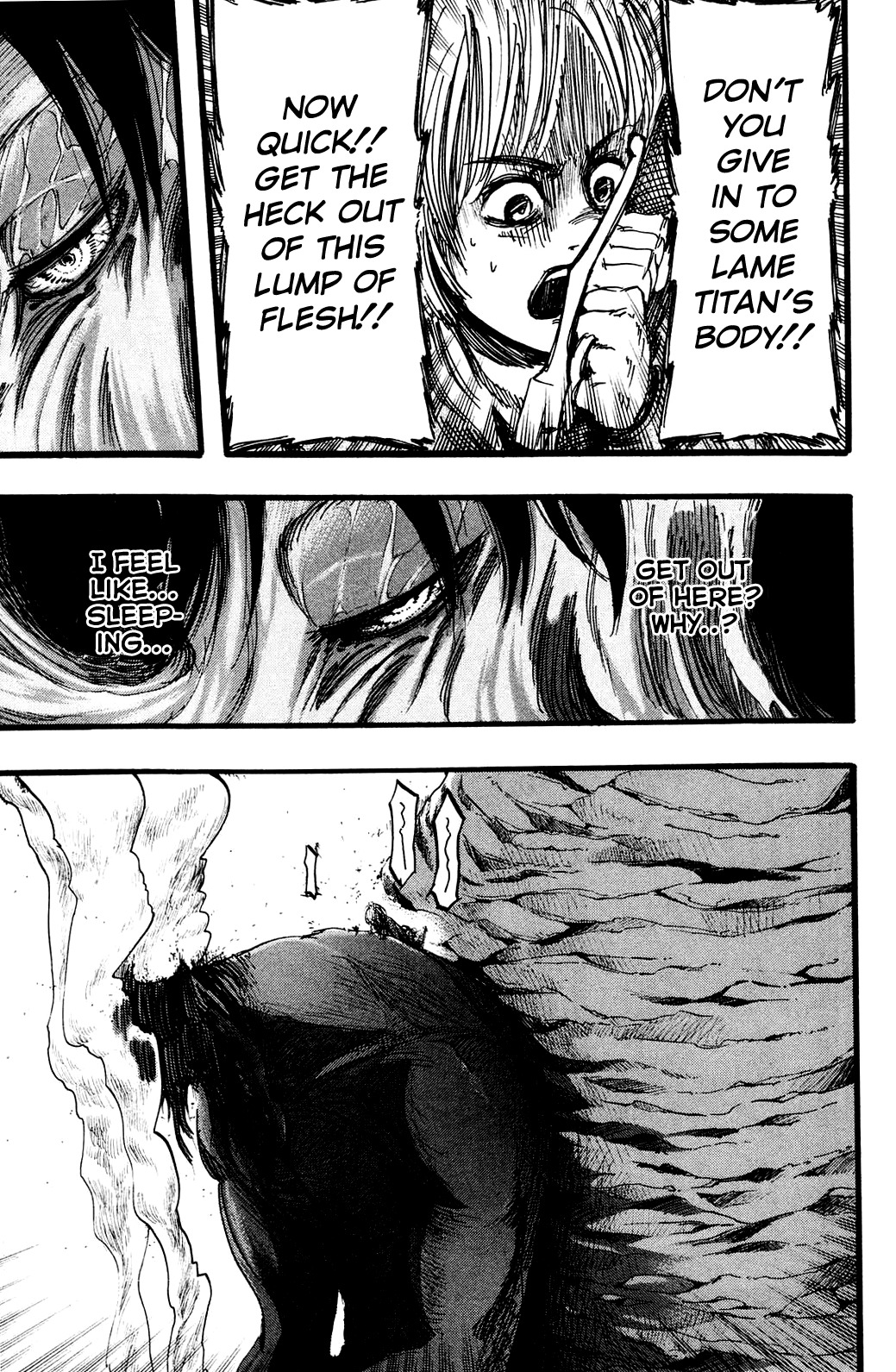 Attack on Titan manga, chapter 13, page 37 of 43