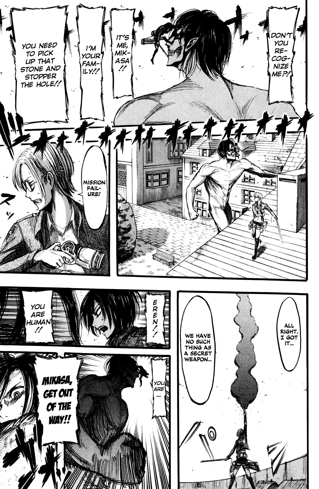 Attack on Titan manga, chapter 13, page 7 of 43
