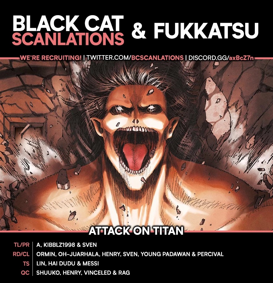 Attack on Titan Chapter 130 page 1 - Chapter 130: Dawn of Humanity