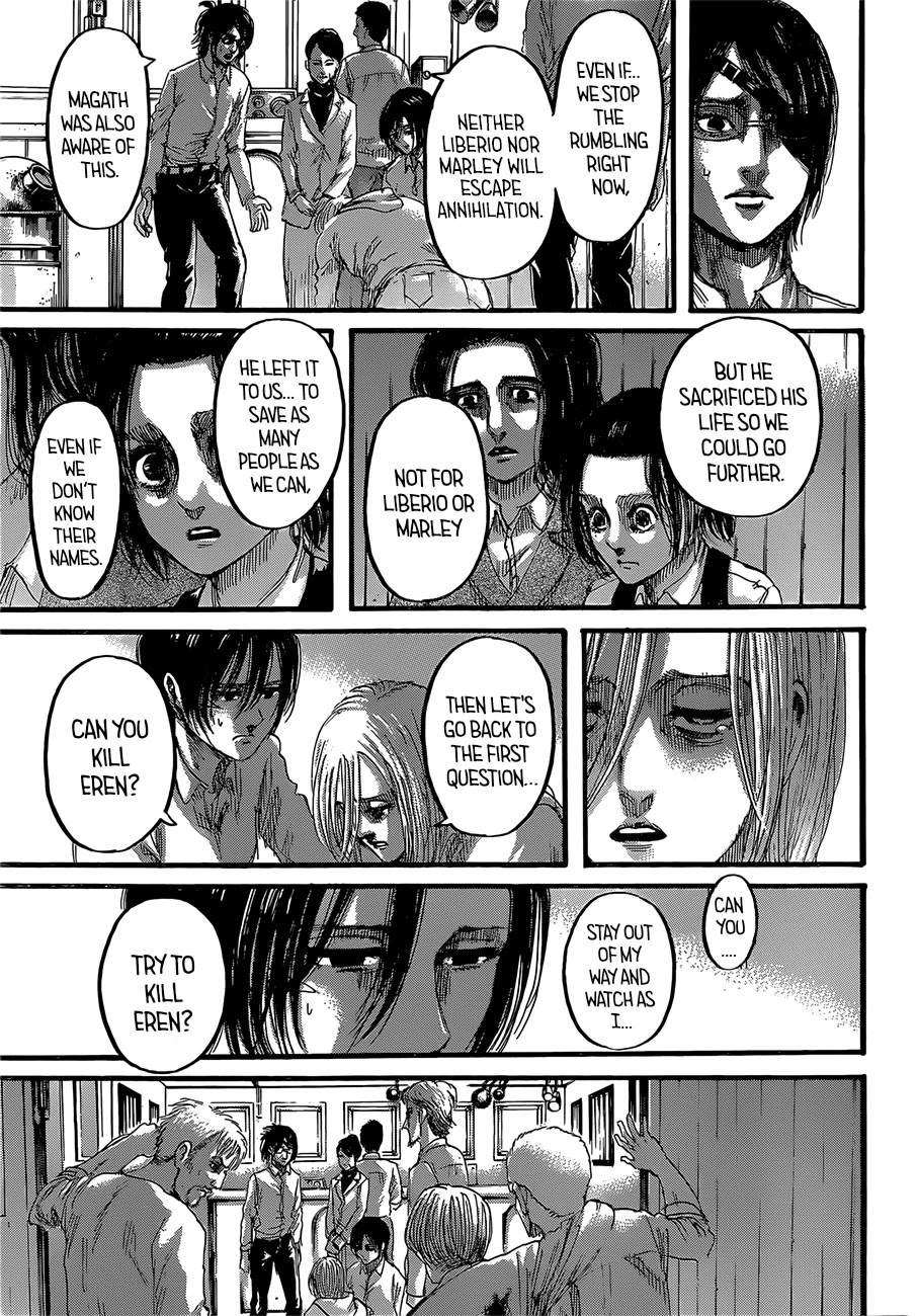 Attack on Titan Chapter 130 page 4 - Chapter 130: Dawn of Humanity
