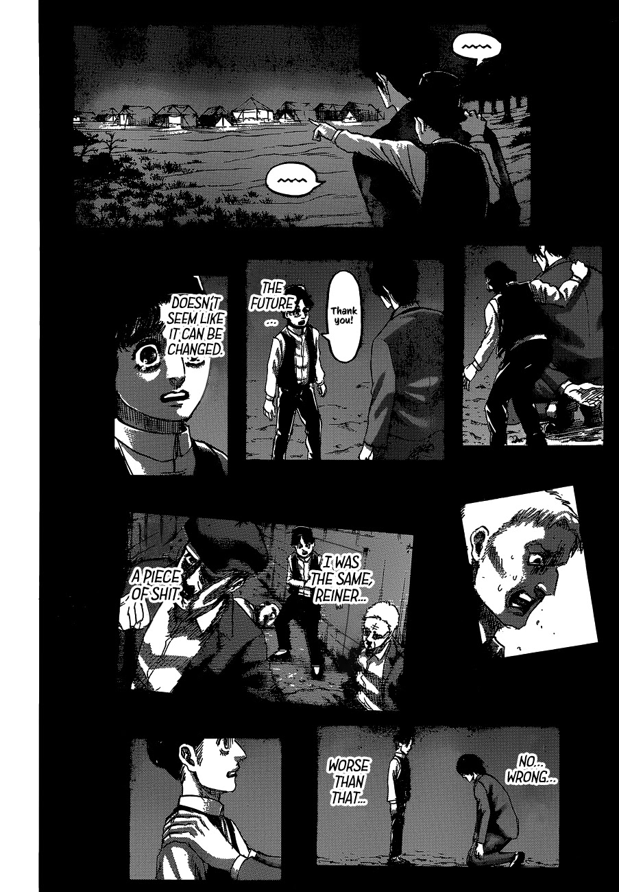 Attack on Titan manga, chapter 131, page 11 of 41