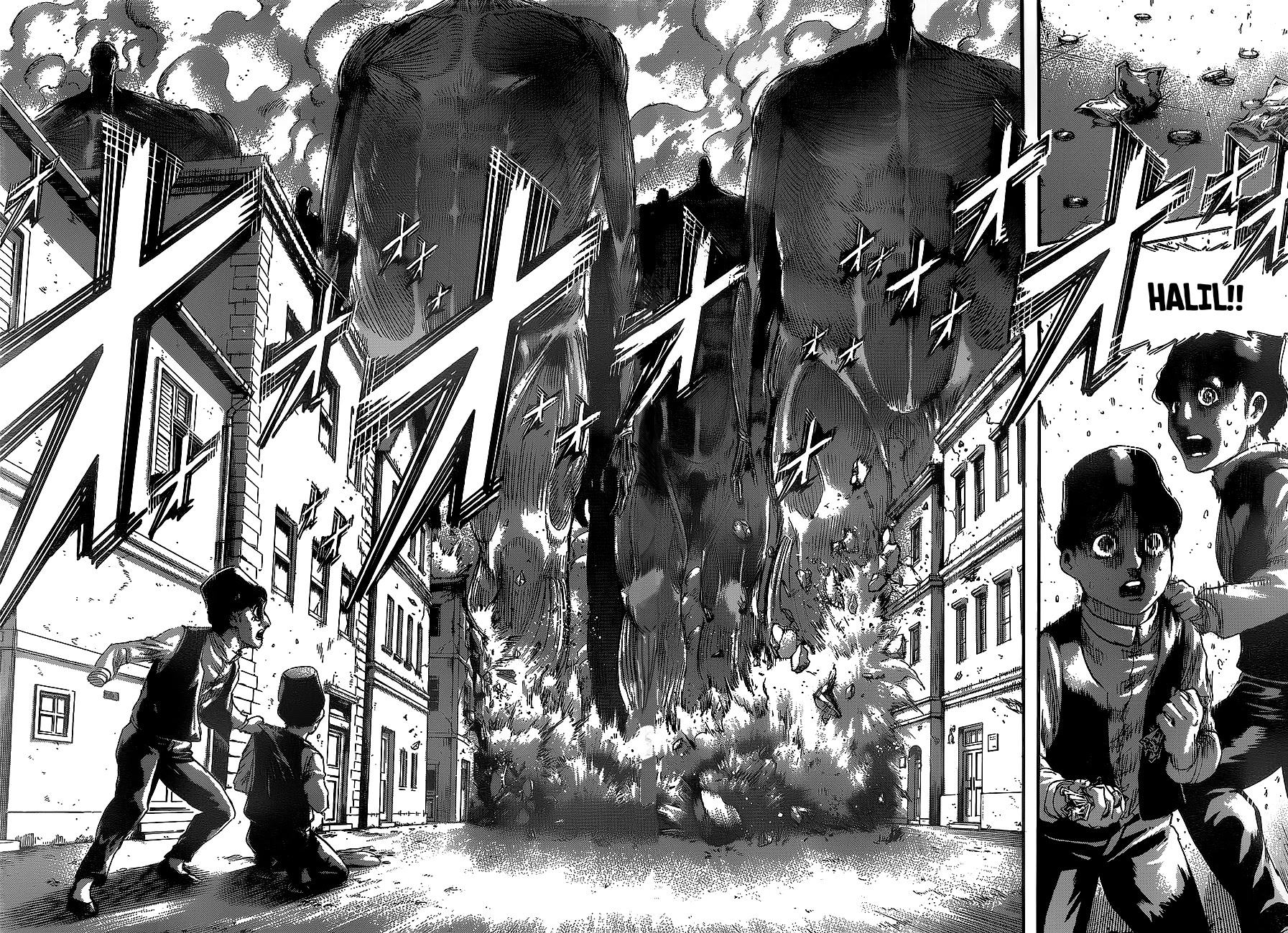 Attack on Titan manga, chapter 131, page 18 of 41