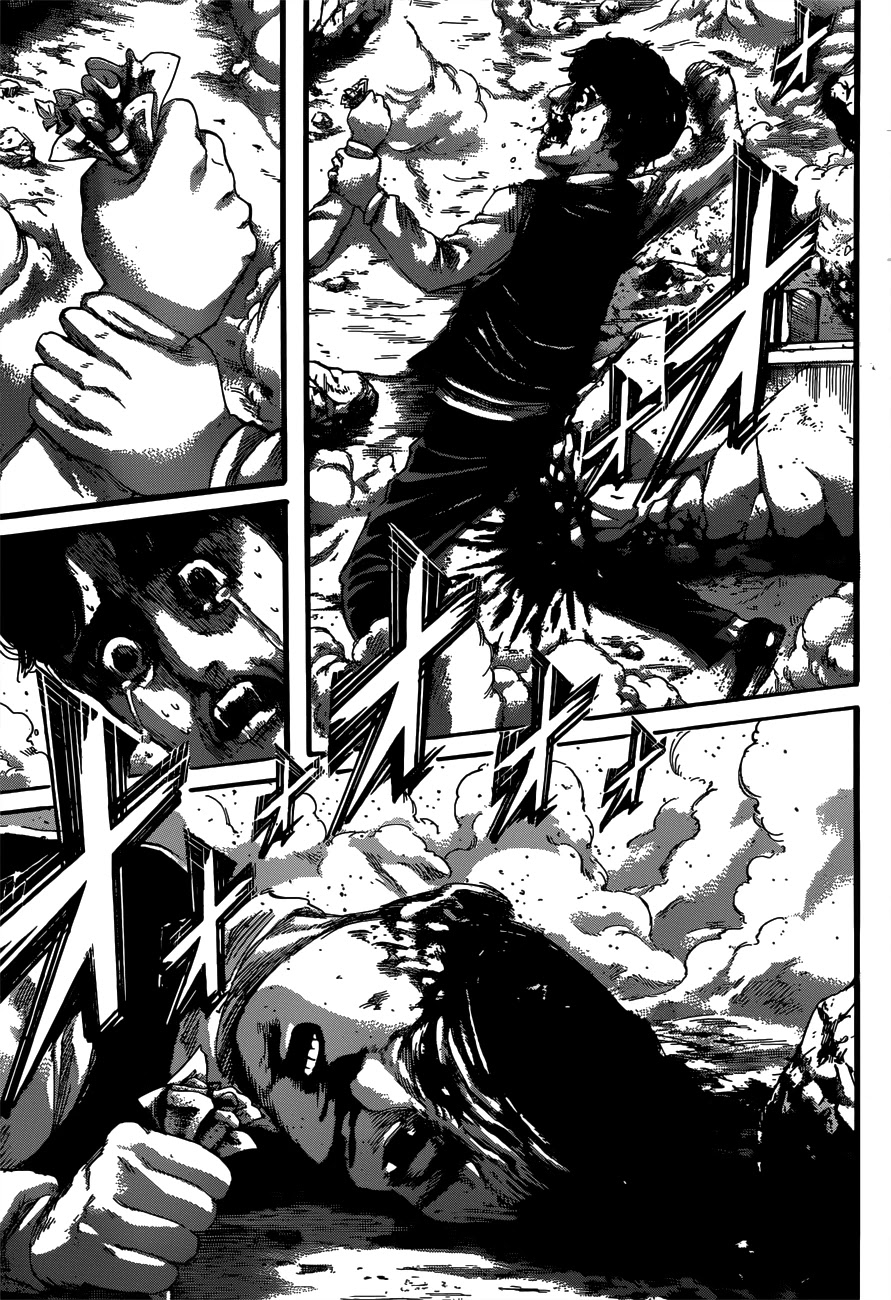 Attack on Titan manga, chapter 131, page 22 of 41