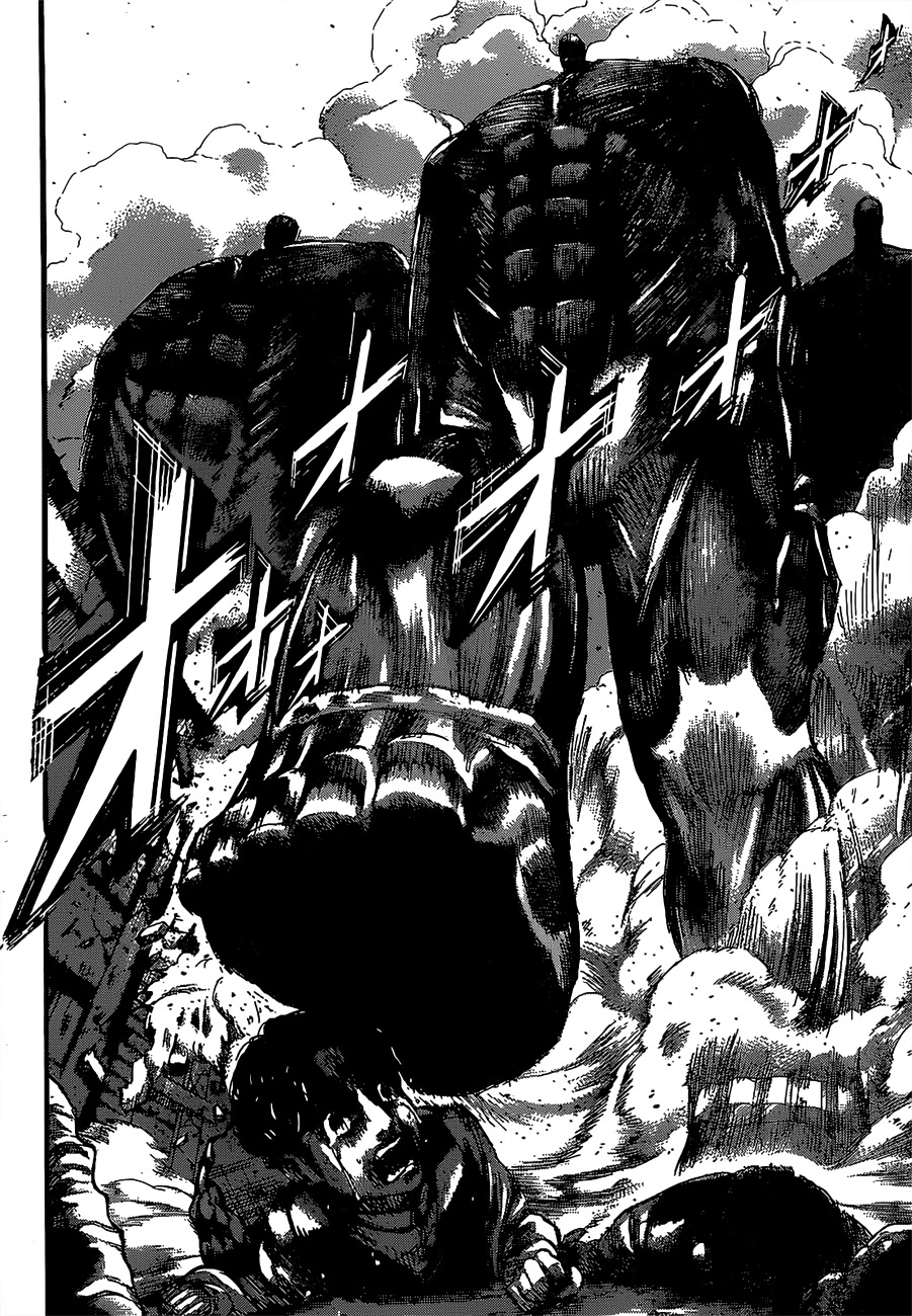 Attack on Titan manga, chapter 131, page 23 of 41