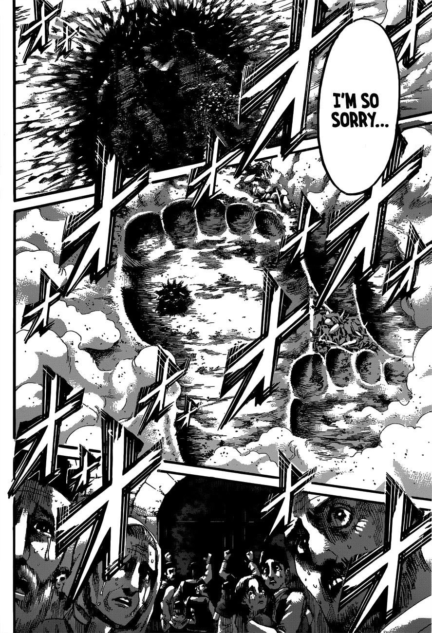 Attack on Titan manga, chapter 131, page 25 of 41