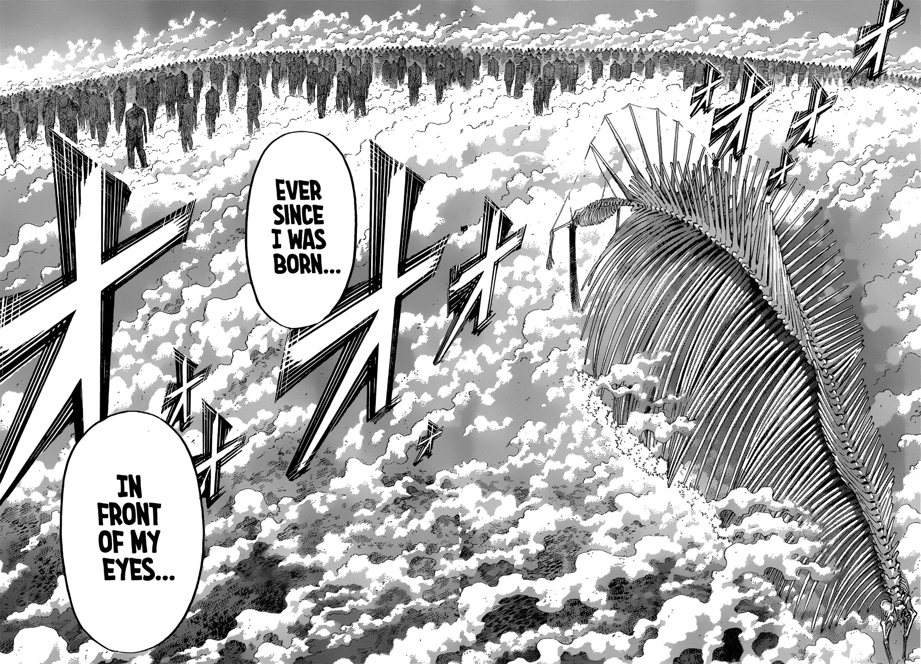 Attack on Titan manga, chapter 131, page 28 of 41