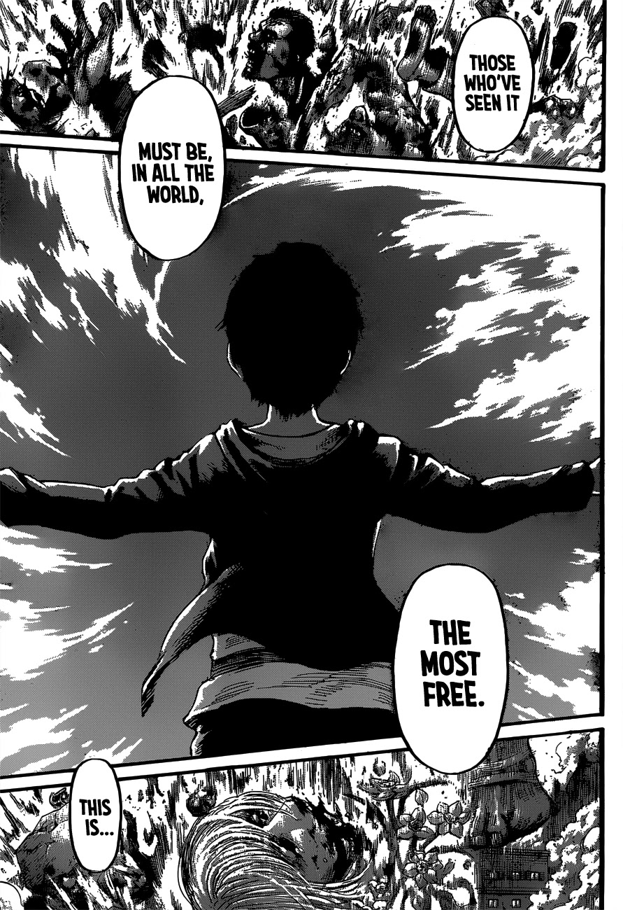 Attack on Titan manga, chapter 131, page 30 of 41