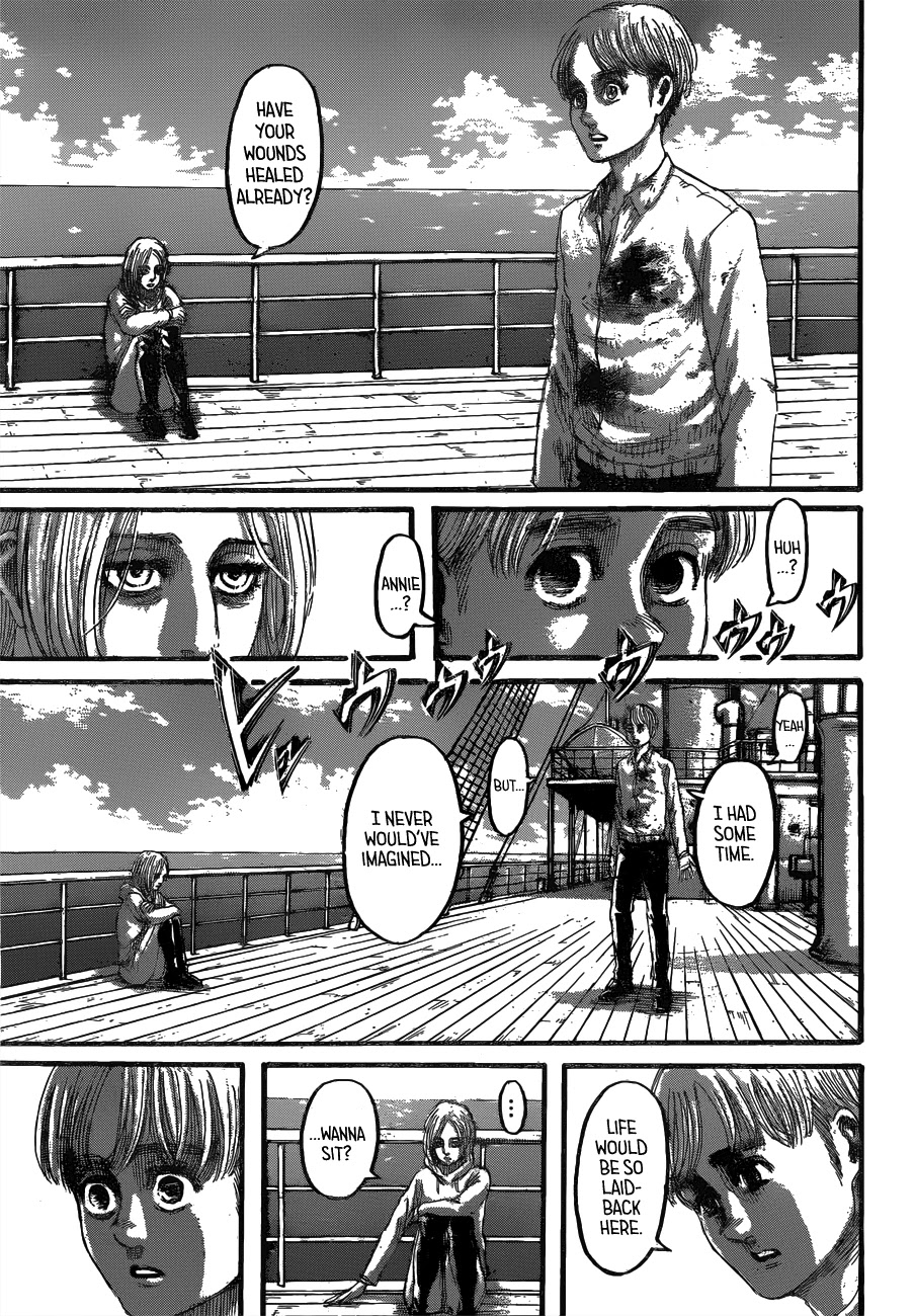 Attack on Titan manga, chapter 131, page 34 of 41