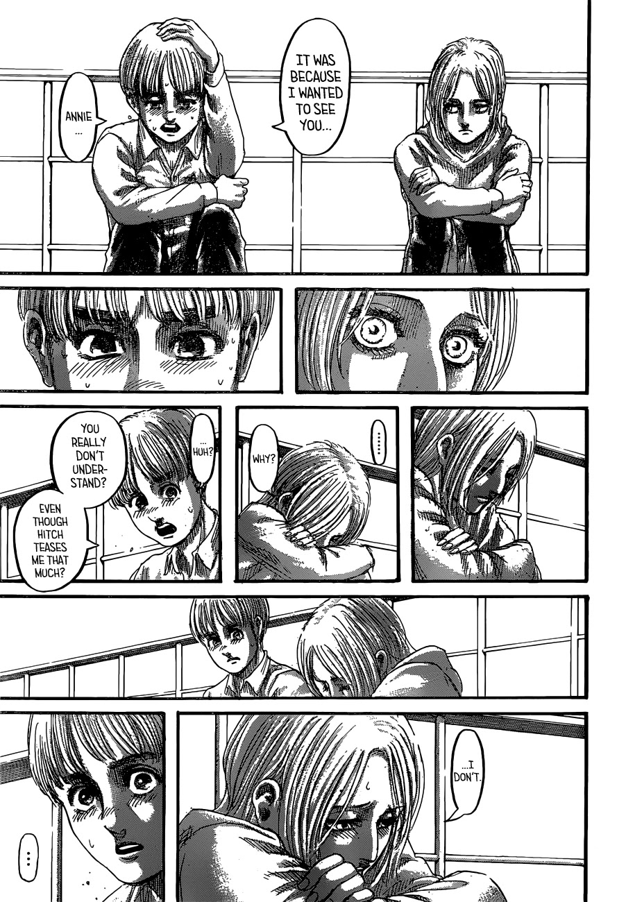 Attack on Titan manga, chapter 131, page 36 of 41