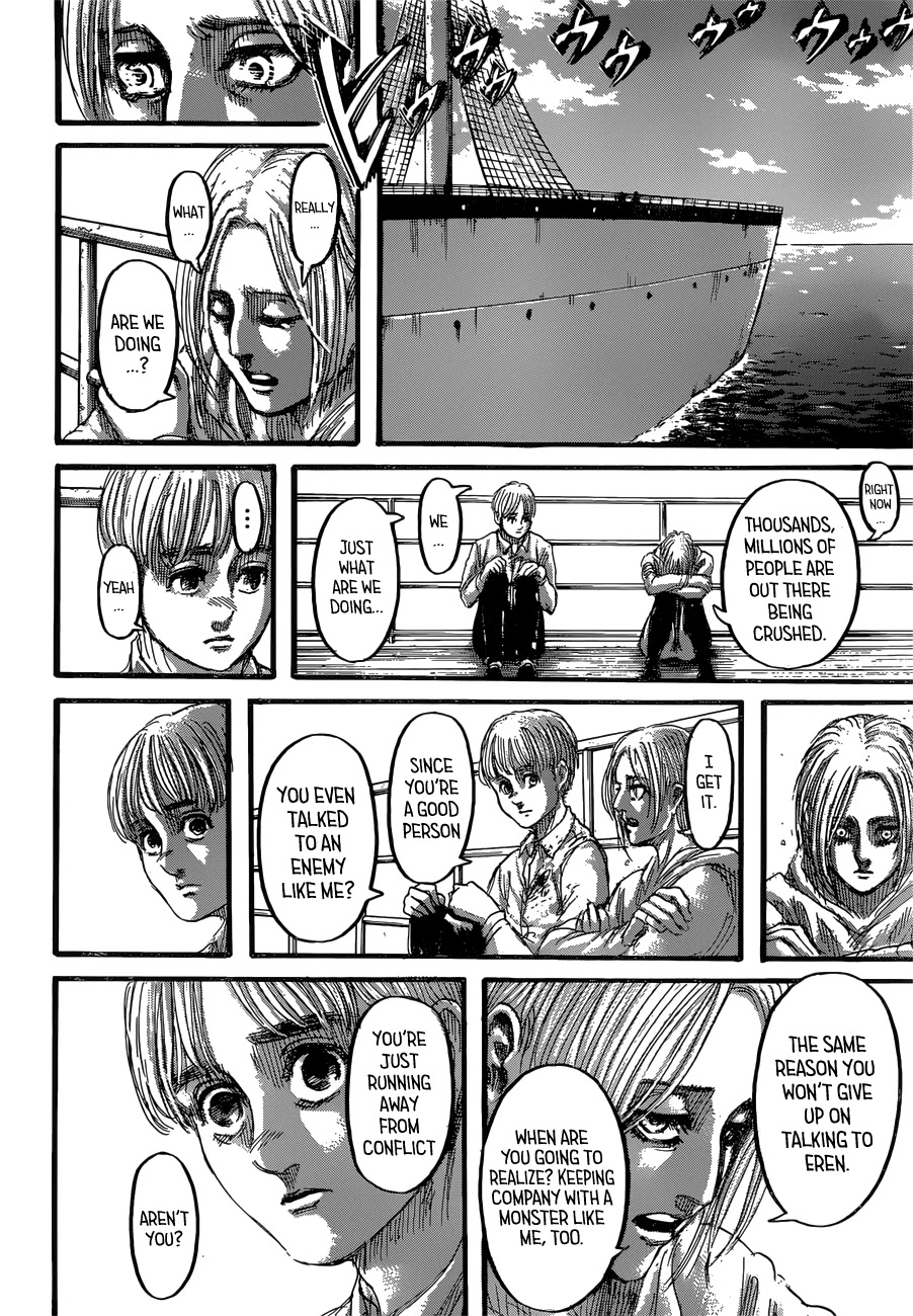 Attack on Titan manga, chapter 131, page 37 of 41