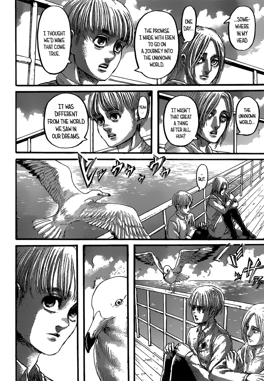 Attack on Titan manga, chapter 131, page 39 of 41