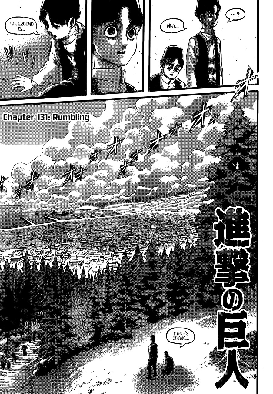 Attack on Titan manga, chapter 131, page 4 of 41