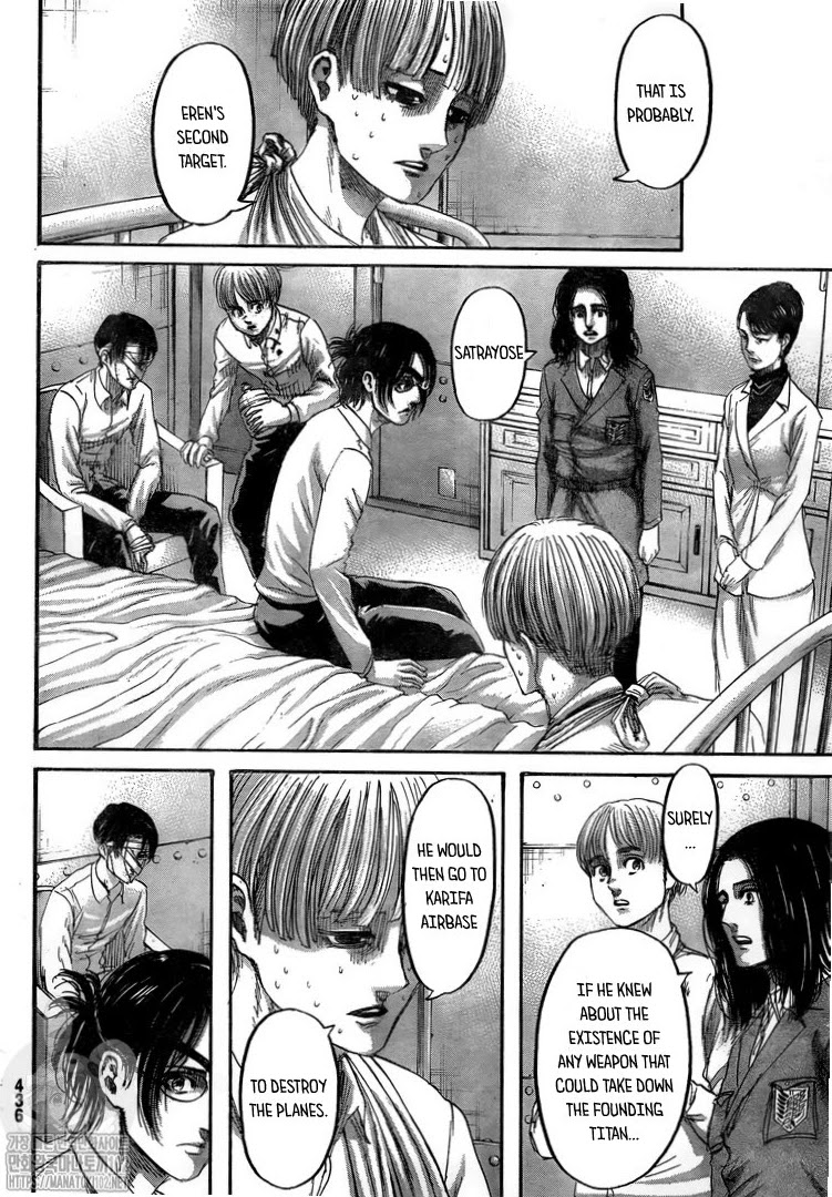 Attack on Titan manga, chapter 132, page 13 of 46