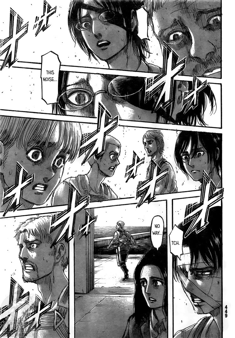 Attack on Titan manga, chapter 132, page 26 of 46
