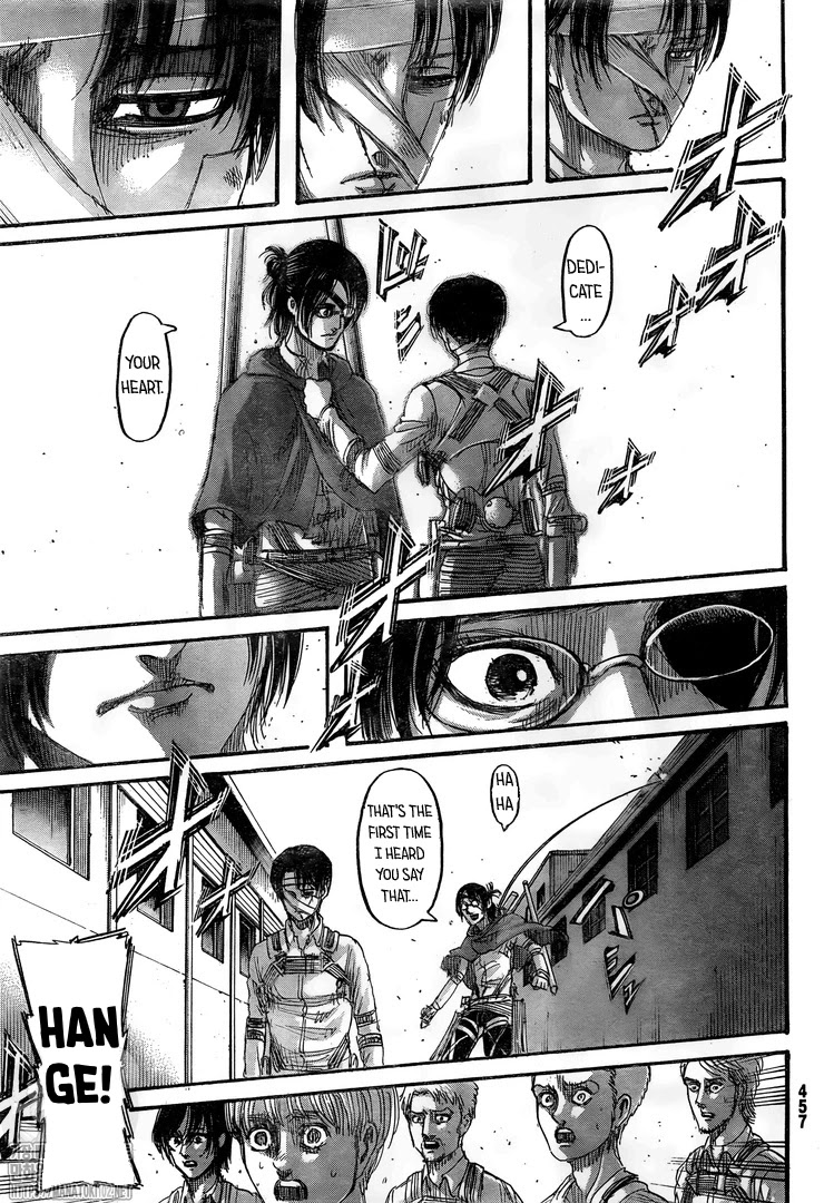 Attack on Titan manga, chapter 132, page 33 of 46