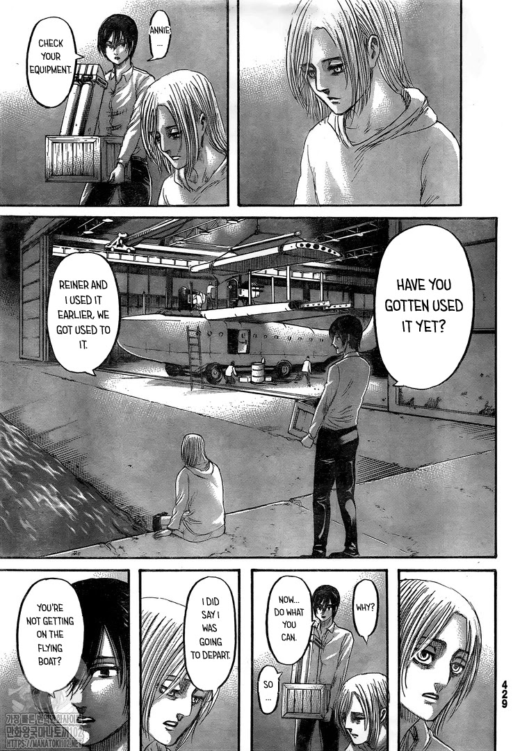 Attack on Titan manga, chapter 132, page 6 of 46