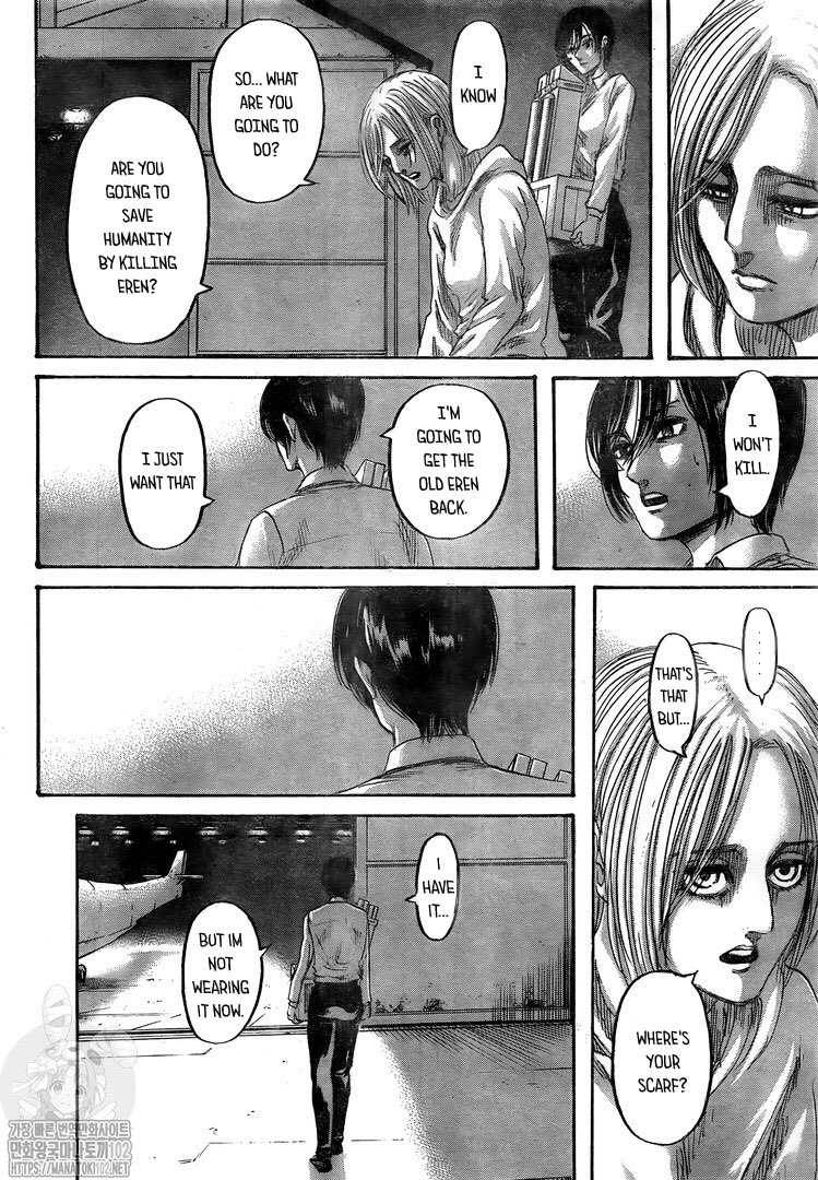 Attack on Titan manga, chapter 132, page 9 of 46