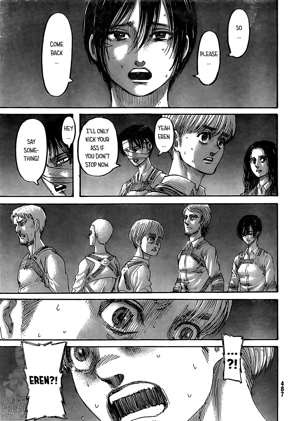 Attack on Titan Chapter 133 page 17 - Chapter 133: Sinner