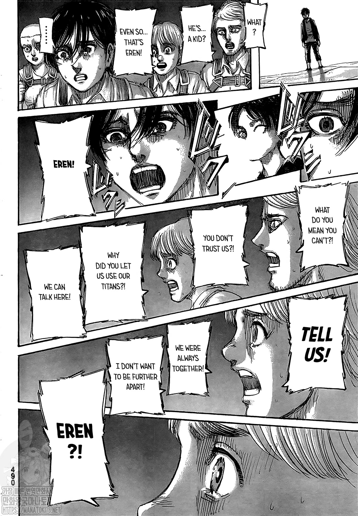 Attack on Titan Chapter 133 page 20 - Chapter 133: Sinner