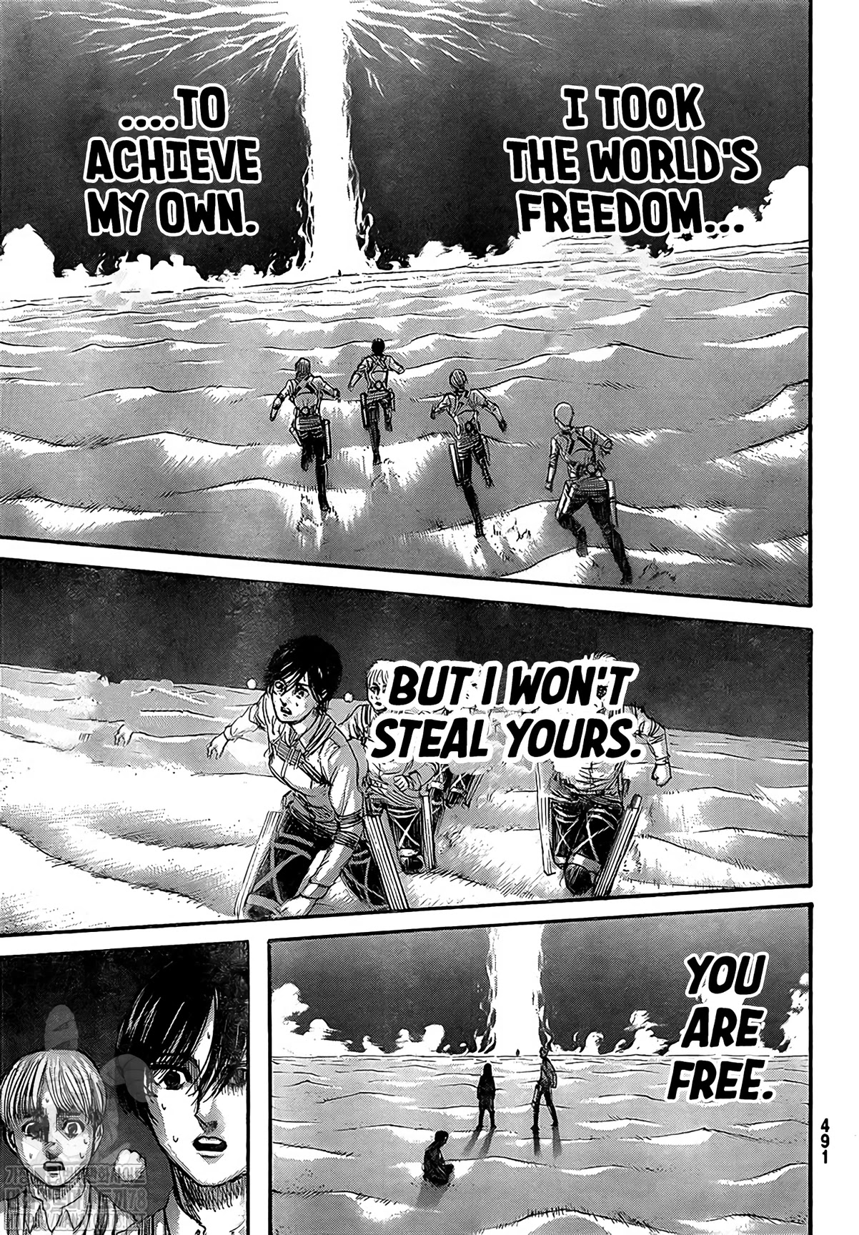Attack on Titan Chapter 133 page 21 - Chapter 133: Sinner