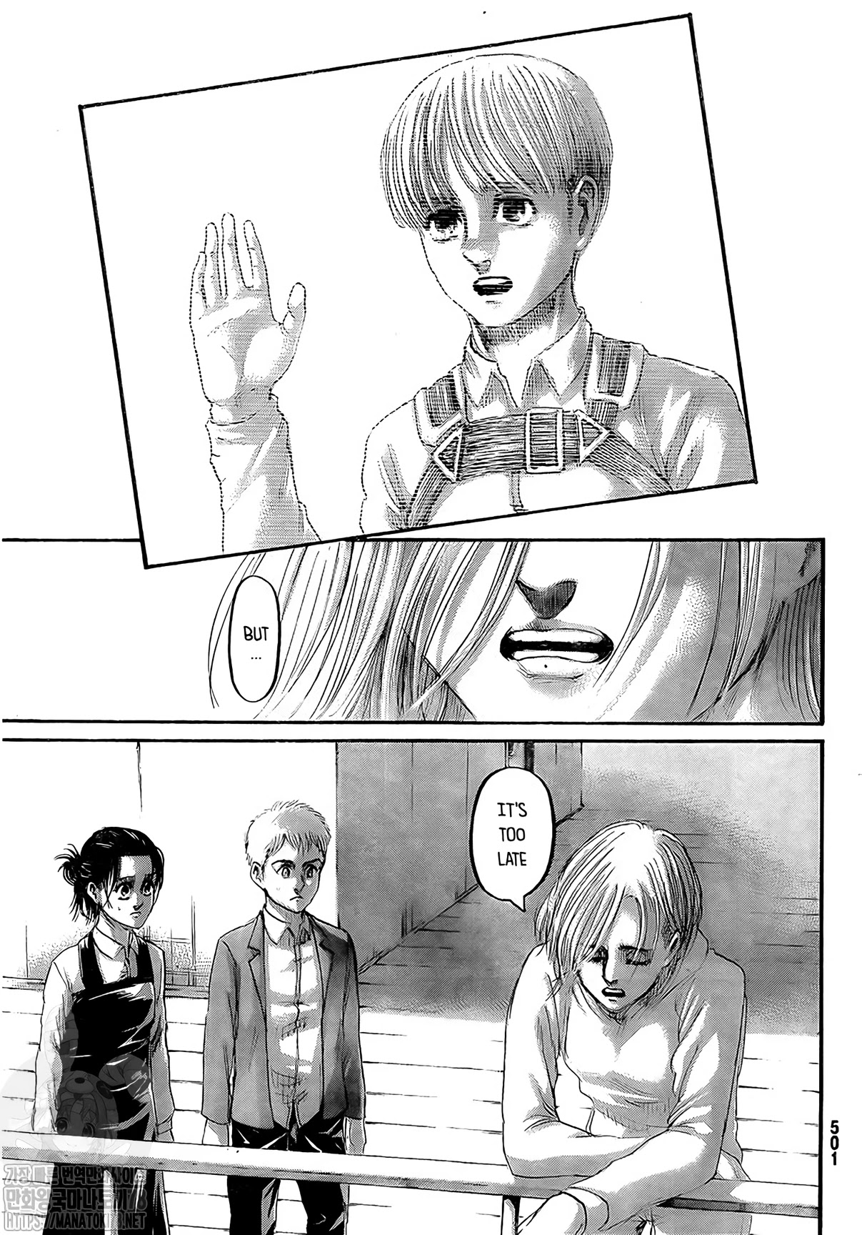 Attack on Titan Chapter 133 page 31 - Chapter 133: Sinner