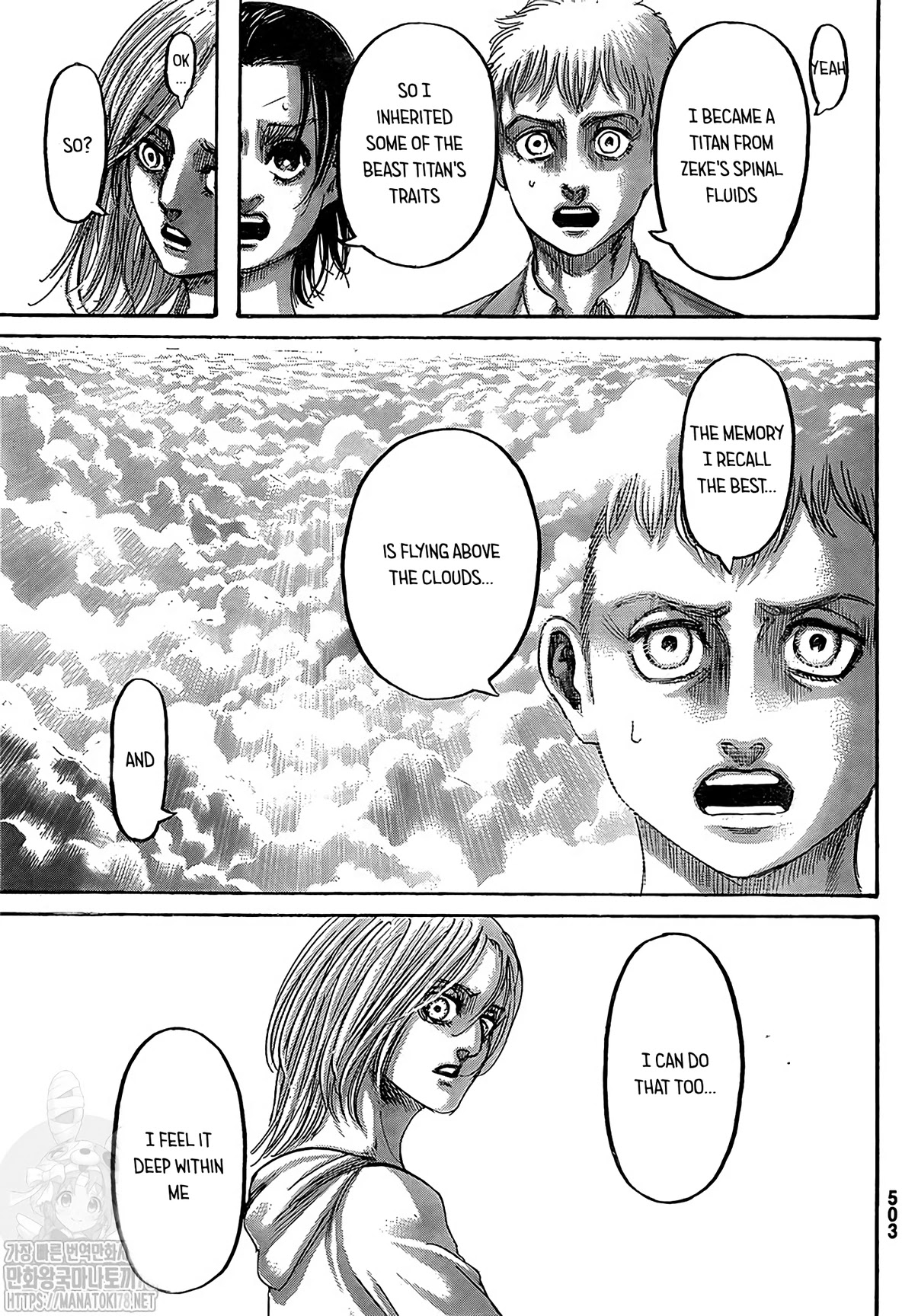 Attack on Titan Chapter 133 page 33 - Chapter 133: Sinner