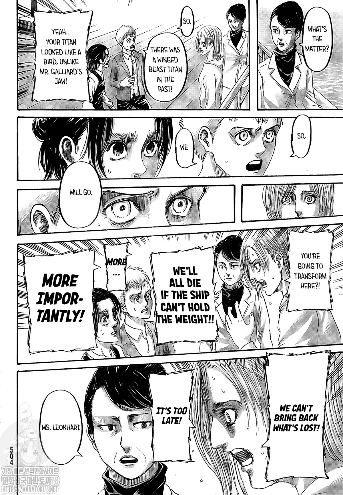 Attack on Titan Chapter 133 page 34 - Chapter 133: Sinner