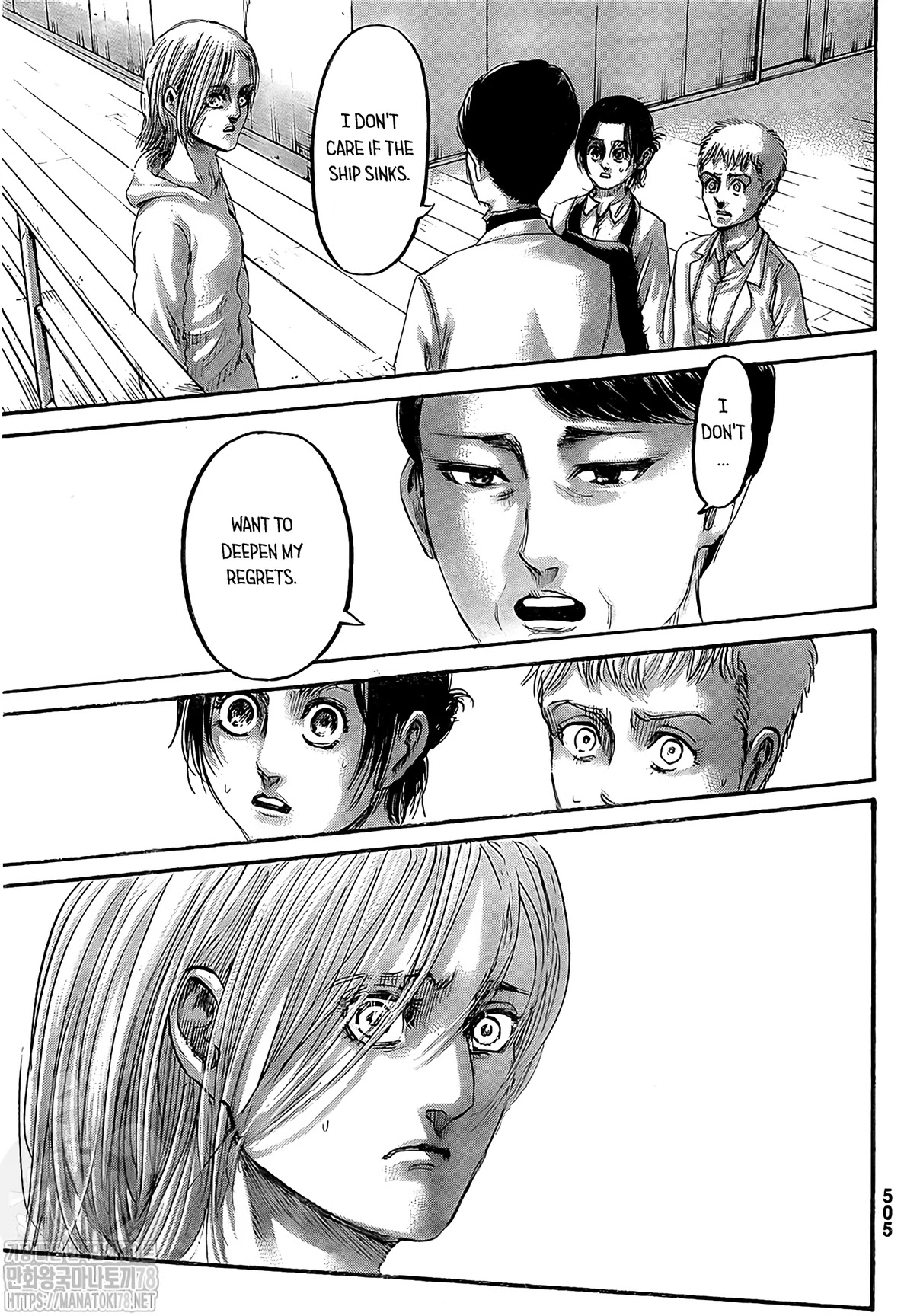 Attack on Titan Chapter 133 page 35 - Chapter 133: Sinner