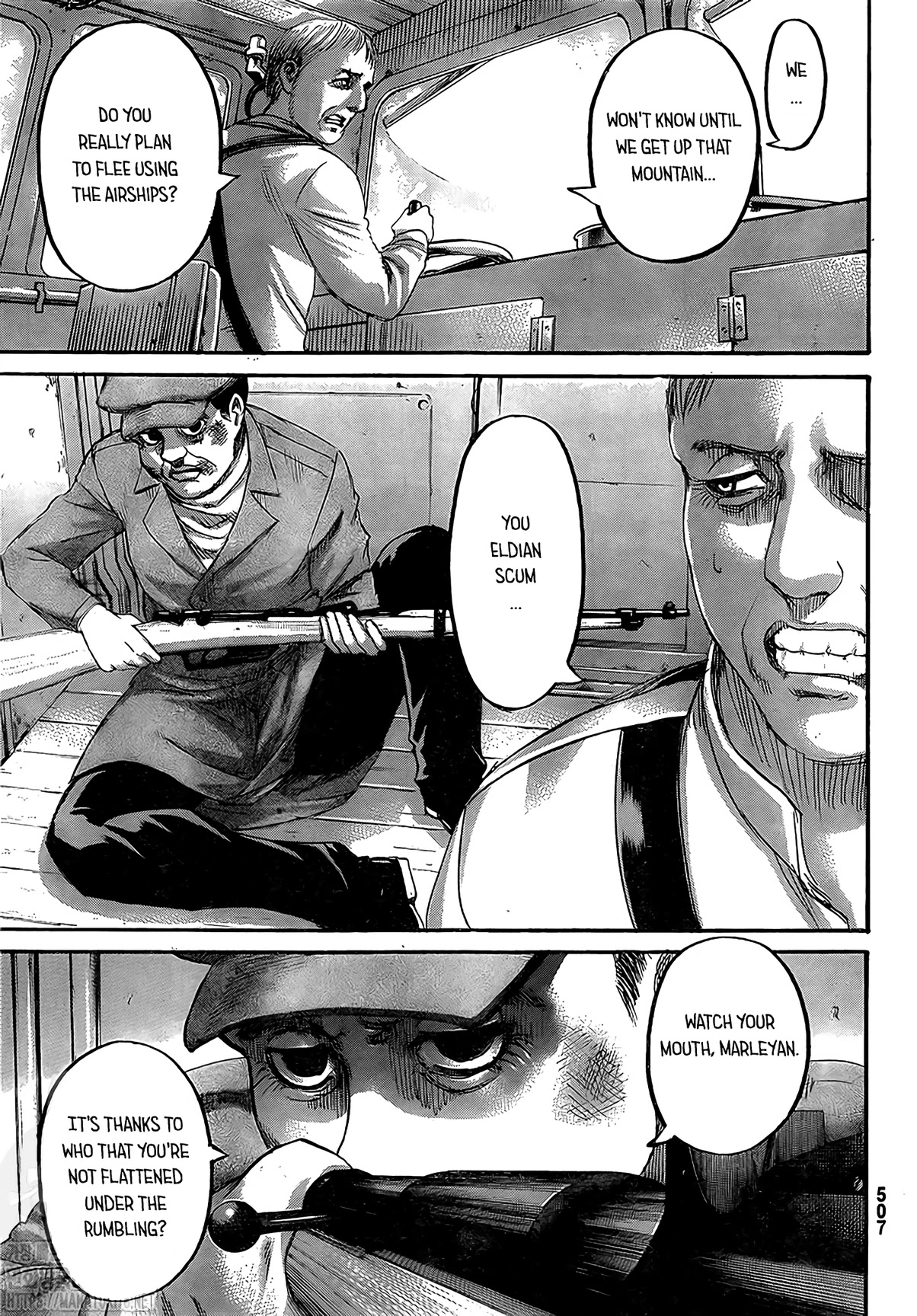Attack on Titan Chapter 133 page 37 - Chapter 133: Sinner