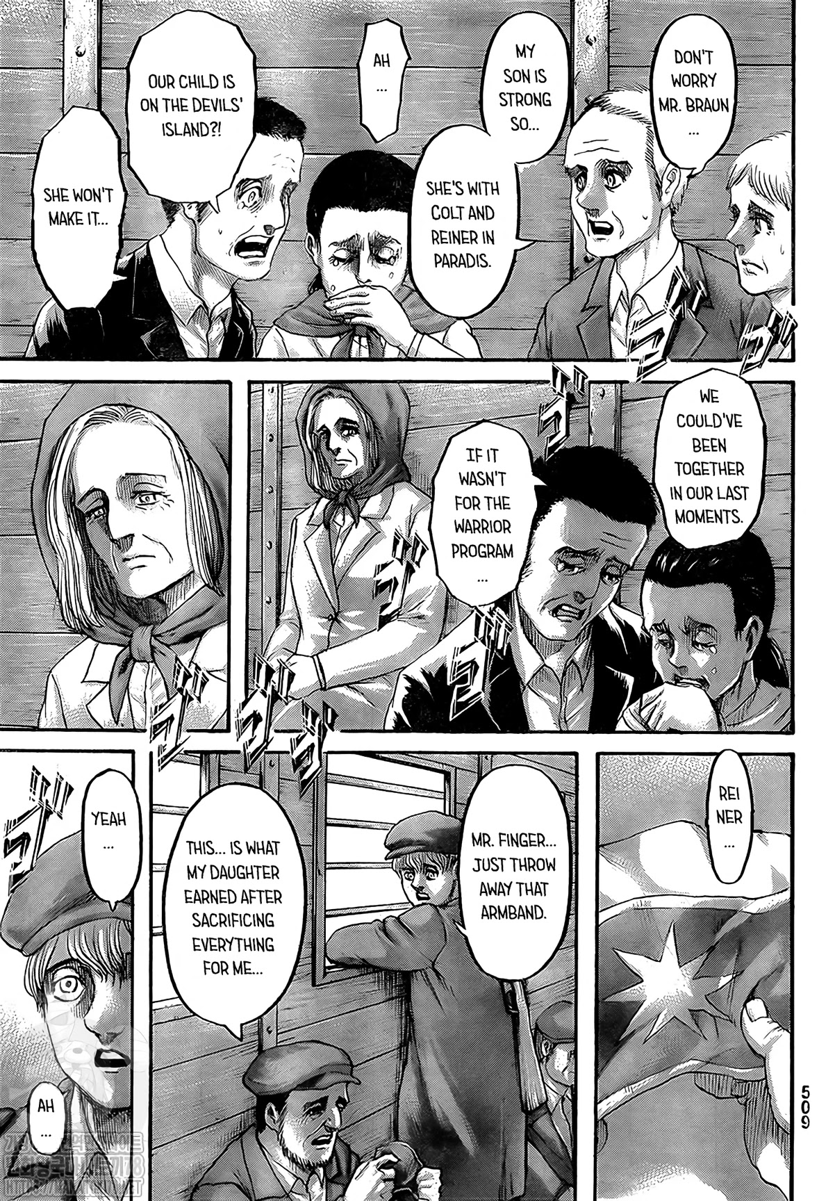 Attack on Titan Chapter 133 page 39 - Chapter 133: Sinner