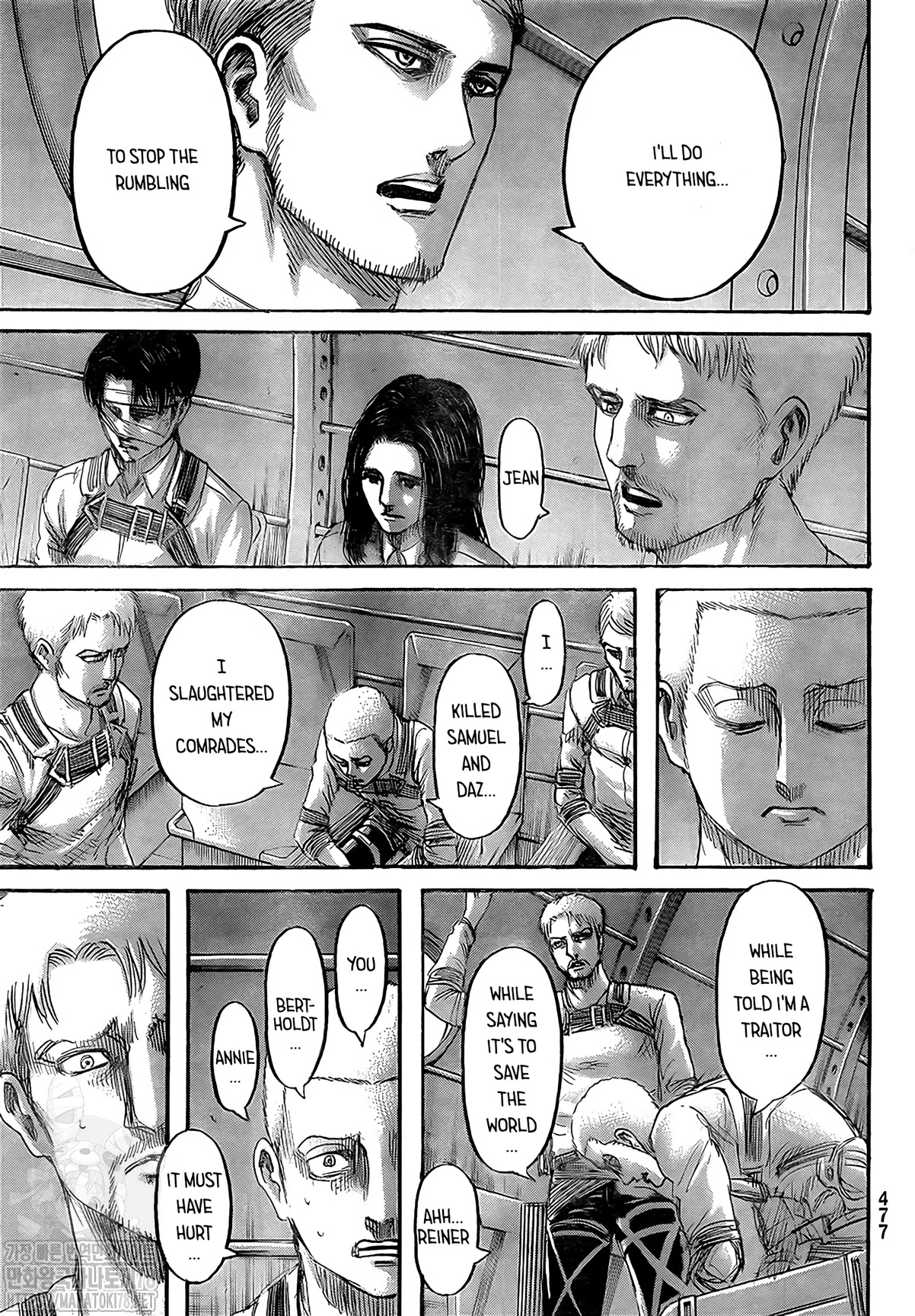 Attack on Titan Chapter 133 page 8 - Chapter 133: Sinner