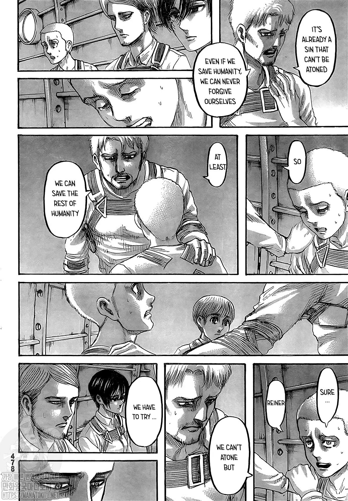 Attack on Titan Chapter 133 page 9 - Chapter 133: Sinner