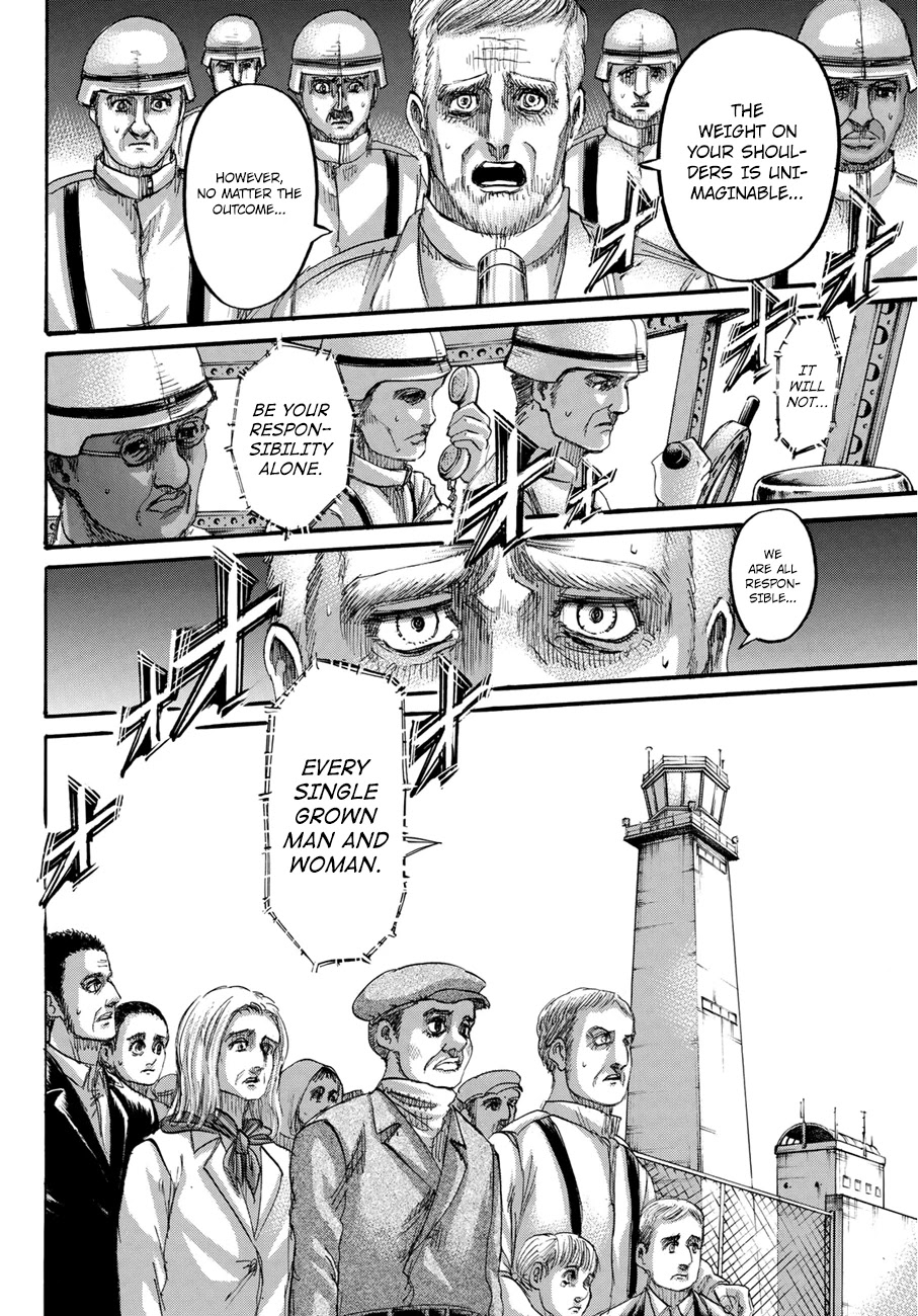 Attack on Titan manga, chapter 134, page 12 of 42
