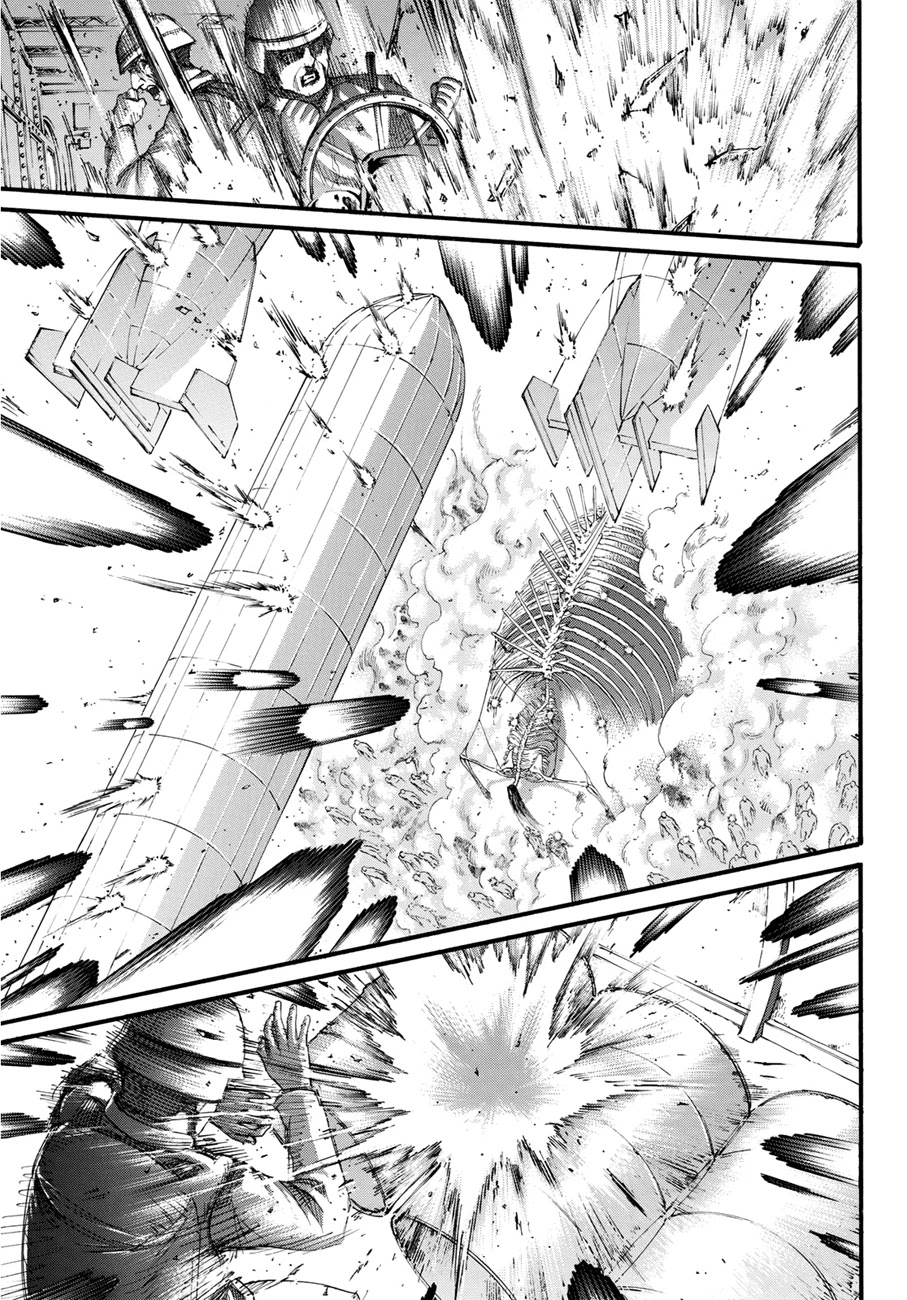 Attack on Titan manga, chapter 134, page 23 of 42