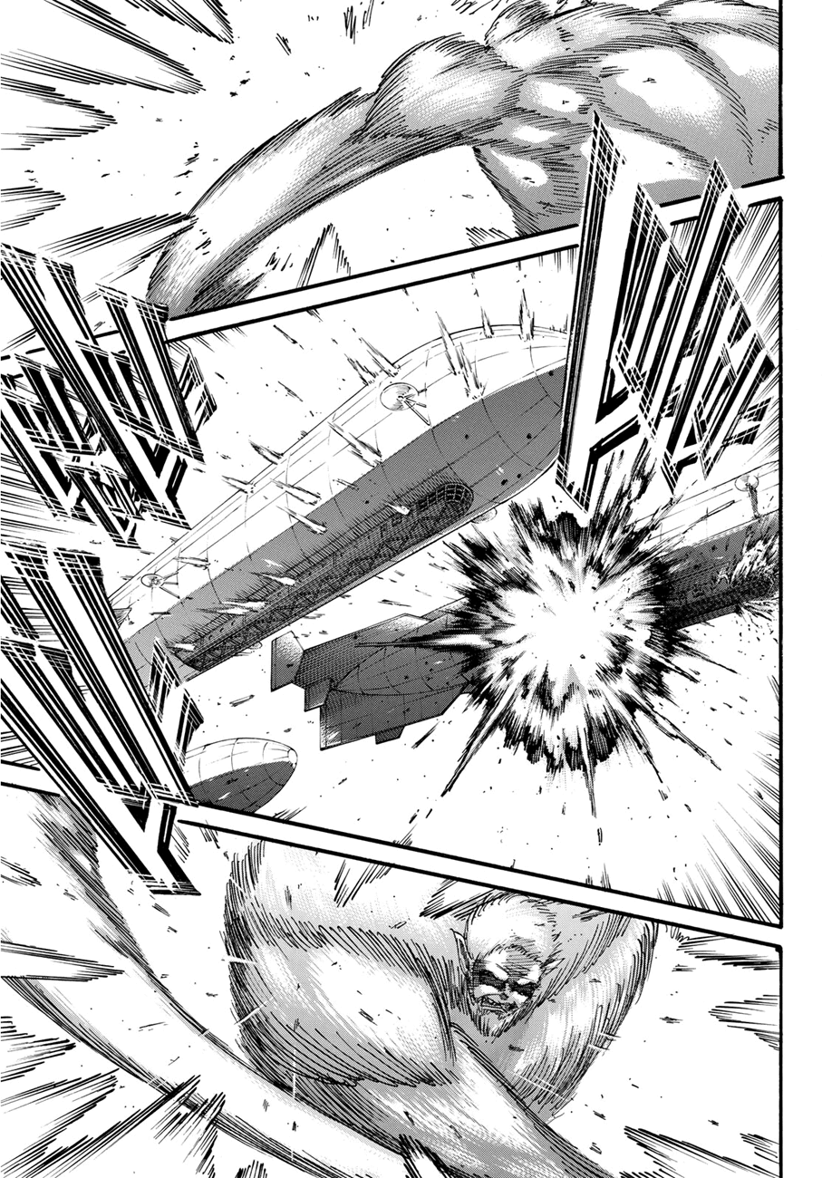 Attack on Titan manga, chapter 134, page 25 of 42