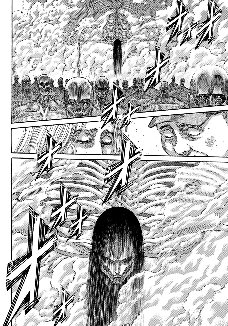 Attack on Titan manga, chapter 134, page 30 of 42