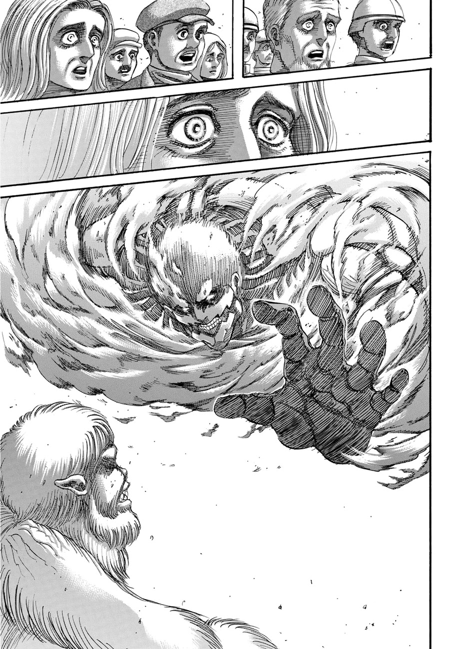 Attack on Titan manga, chapter 134, page 39 of 42
