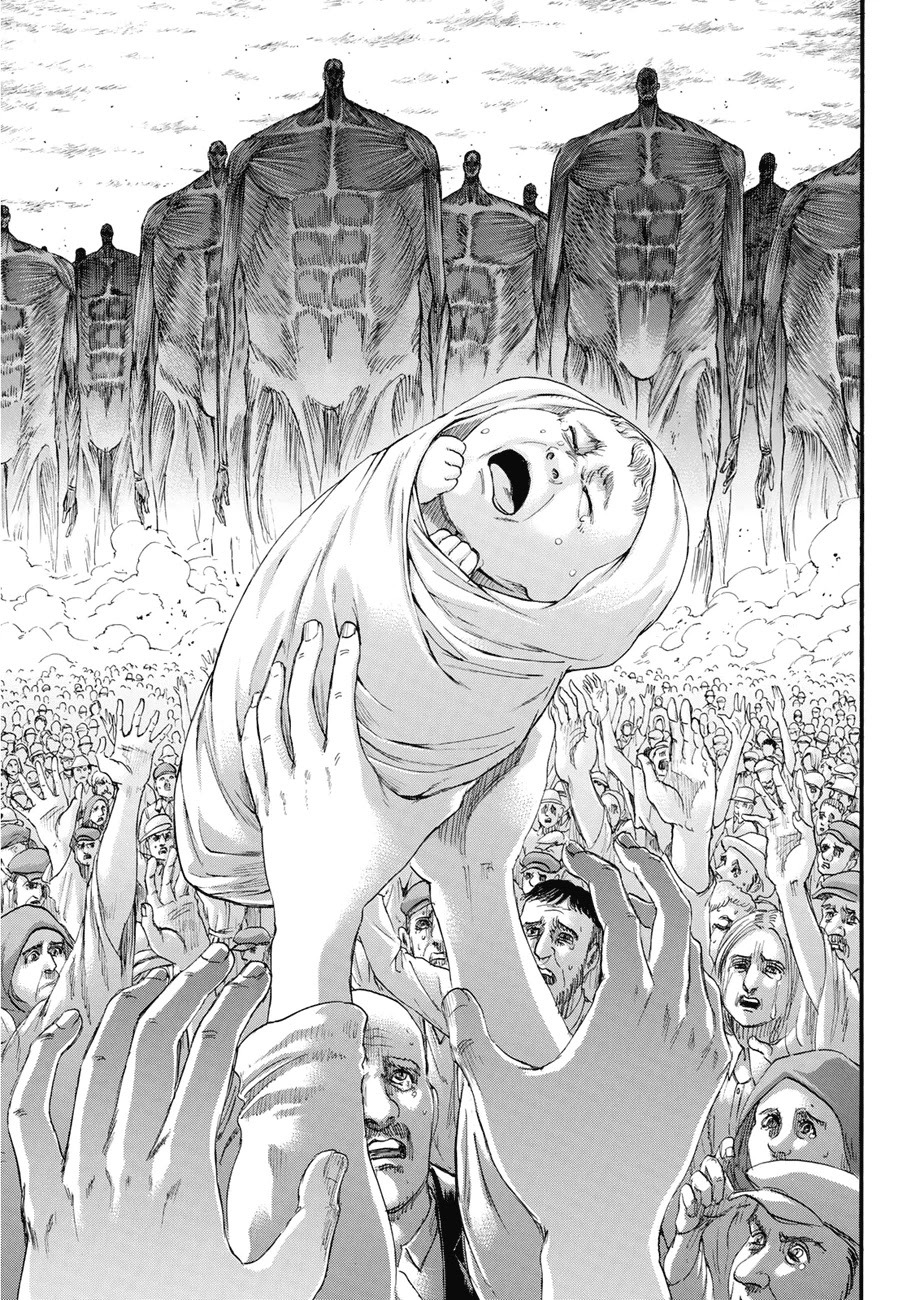 Attack on Titan manga, chapter 134, page 9 of 42