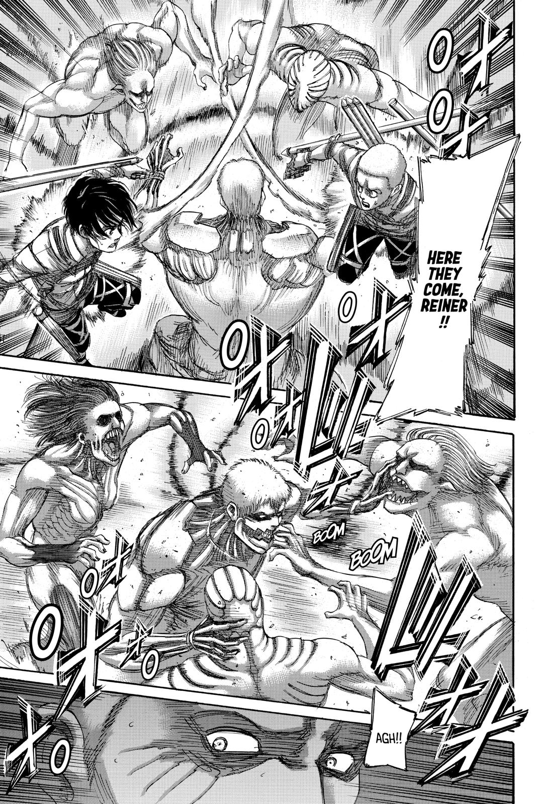 Attack on Titan manga, chapter 135, page 13 of 44