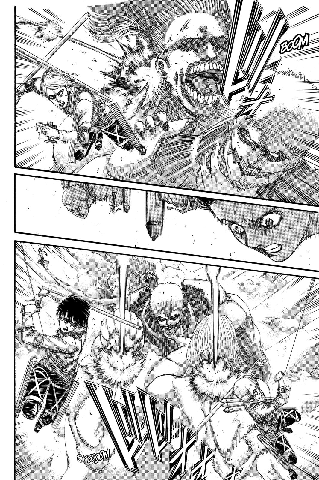 Attack on Titan manga, chapter 135, page 14 of 44