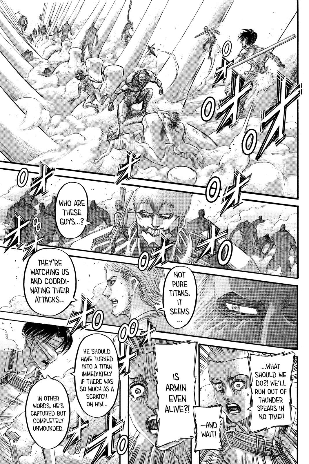 Attack on Titan manga, chapter 135, page 15 of 44